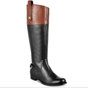 Tommy Hilfiger Hamden Two-toned Riding Boots